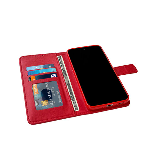 Samsung S23 Ultra - Book Case - Rood