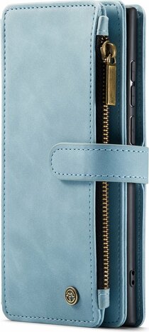 Samsung S23 Ultra Aqua Blue - Book Case met Rits