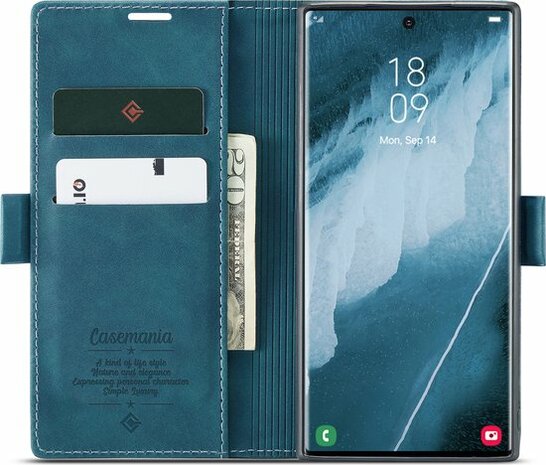 Samsung S23 Ultra Emerald Green - Book Case