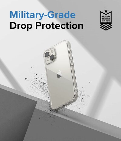 iPhone 15 - HQ TPU Back Cover - Transparant