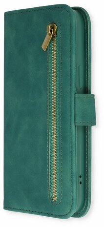 iPhone 14 Pro Emerald Green - HQ Rits Book Case