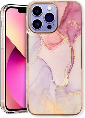 iPhone 13 Pro Max - Marmer Back Cover - Nova