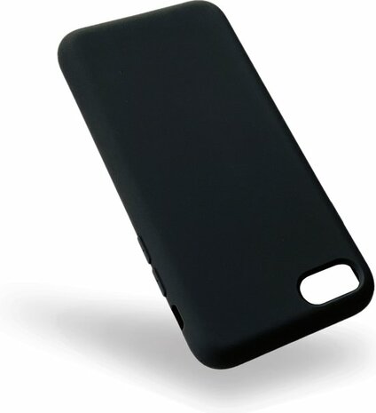 iPhone SE (2022) - HQ TPU Back Cover - Zwart