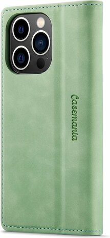 iPhone 14 Pro Pistache Green - Book Case