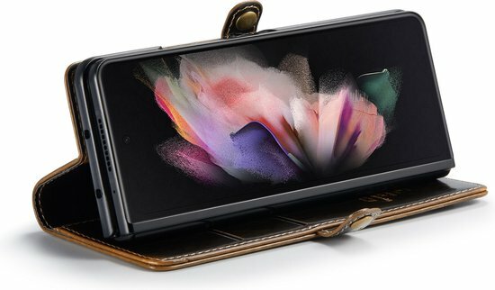 Samsung Z Fold 4 Rustiek Sienna Brown - Book Case