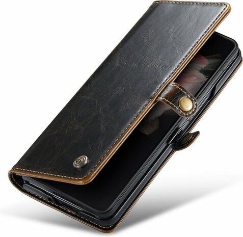 Samsung Z Fold 4 Rustiek Sienna Brown - Book Case