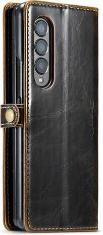 Samsung Z Fold 4 Rustiek Sienna Brown - Book Case