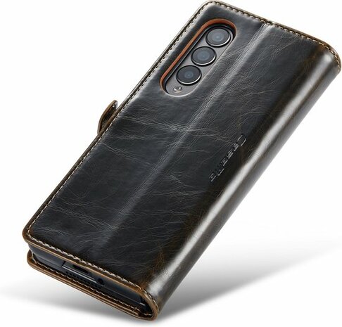 Samsung Z Fold 4 Rustiek Sienna Brown - Book Case