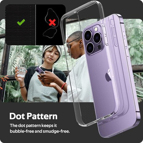 iPhone 15 Pro Max - HQ TPU Back Cover - Transparant