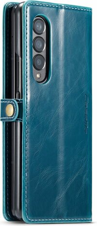 Samsung Z Fold 4 Rustiek Emerald Green - Book Case