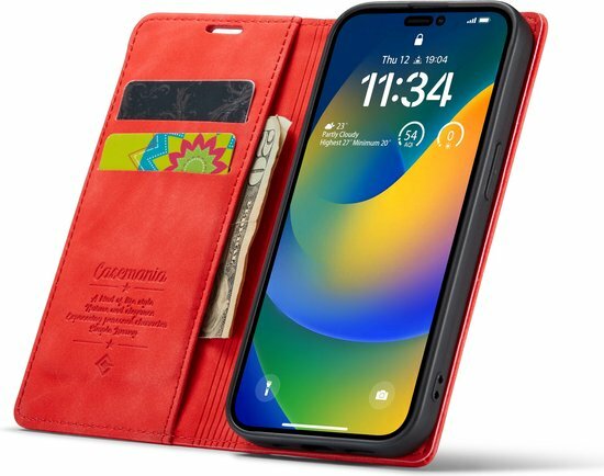 iPhone 14 Pro Crimson Red - Book Cover
