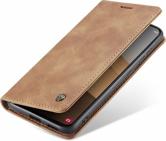 Samsung S22 Plus Sienna Brown - Book Case