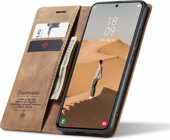 Samsung S22 Plus Sienna Brown - Book Case