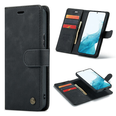 Samsung S21 Charcoal Gray - 2 in 1 Book Case