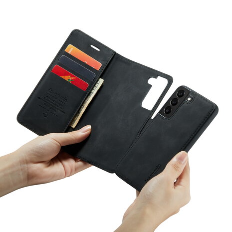 Samsung S21 Charcoal Gray - 2 in 1 Book Case