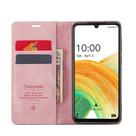 Samsung M23 Pale Pink - Book Case
