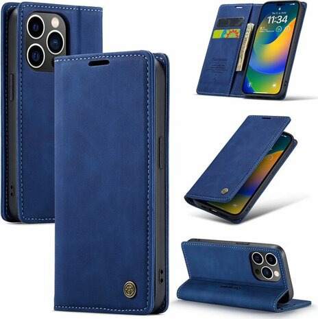 iPhone 14 Pro Navy Blue - Book Cover