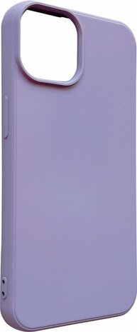 iPhone 14 Plus - Microfiber Back Cover - Paars