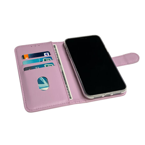 iPhone 11 - Book Case - Paars