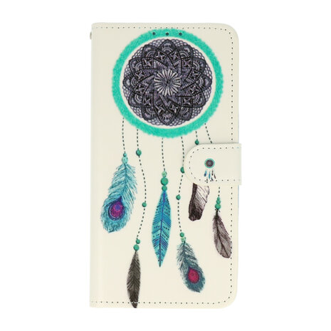 Samsung S22 Ultra met Dreamcatcher Print  - Book Case