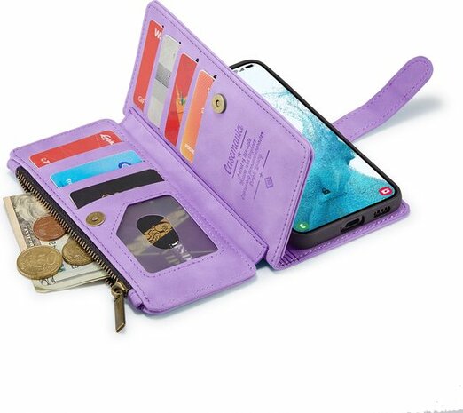 Samsung S23 Plus Bright Lila - Book Case met Rits