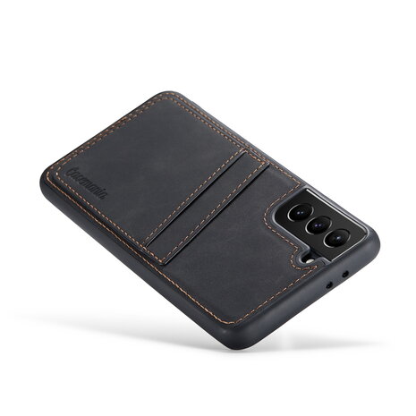 Samsung S23 Plus - Back Cover met Kaarthouder - Charcoal Gray