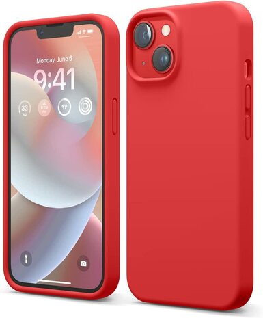 iPhone 14 - Liquid Back Cover - Rood