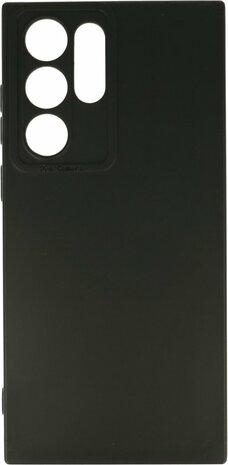 Samsung S22 Ultra - Cam Back Cover - Zwart