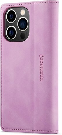 iPhone 14 Pro Pastel Lila - Book Case