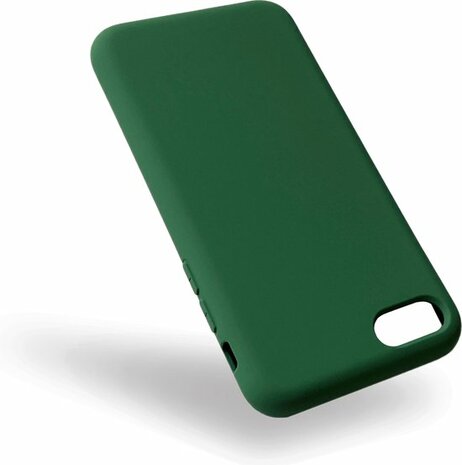iPhone SE (2022) - HQ TPU Back Cover - Donker Groen