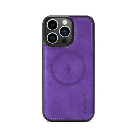 iPhone 15 Plus Deep Purple - 2 in 1 MagSafe Book Case