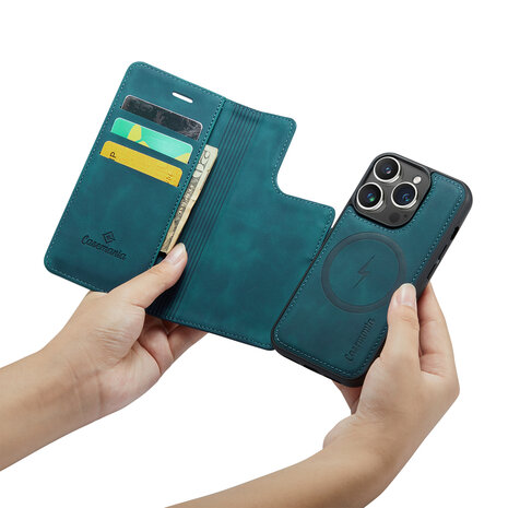 iPhone 15 Plus Emerald Green - 2 in 1 MagSafe Book Case