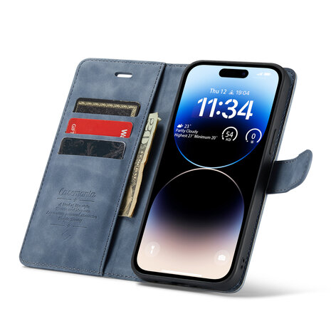 iPhone 12 Pro Max Shadow Gray - 2 in 1 Book Case