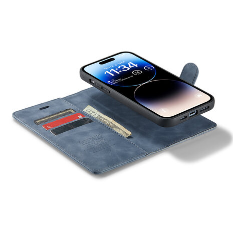 iPhone 12 Pro Max Shadow Gray - 2 in 1 Book Case