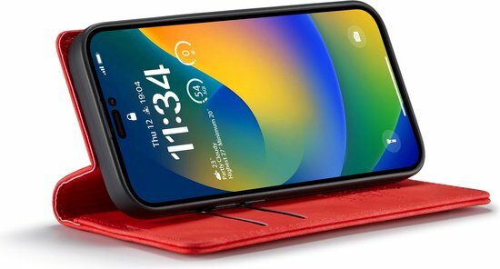 iPhone 14 Pro Crimson Red - Book Case