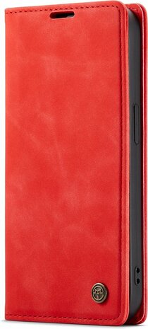 iPhone 14 Pro Crimson Red - Book Case