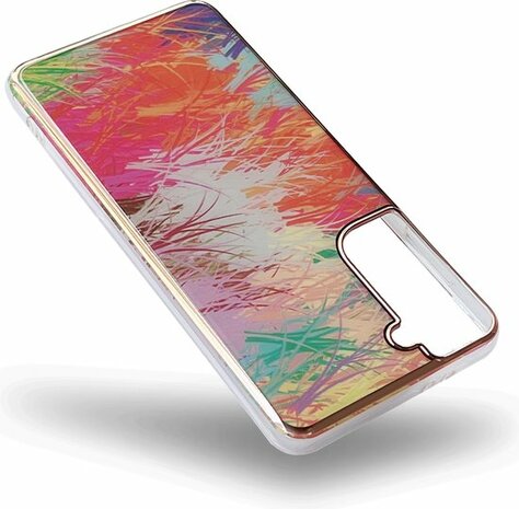 Samsung S22 - Marmer Back Cover