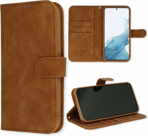 Samsung S23 Ultra Sienna Brown - HQ Book Case