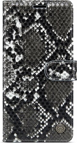 Samsung S21 Zwart - Slangen Book Case