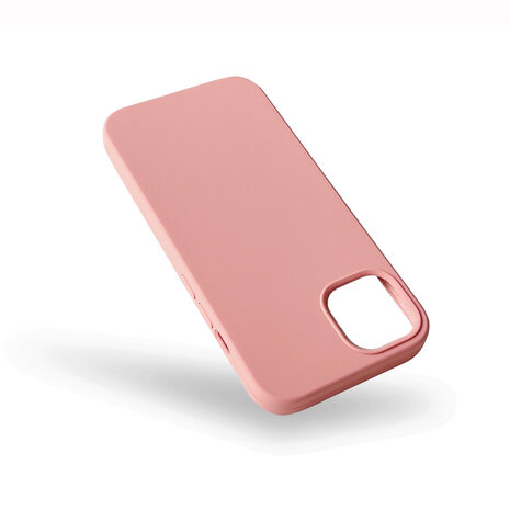 iPhone 14 Plus - Liquid Back Cover - Zalm Roze