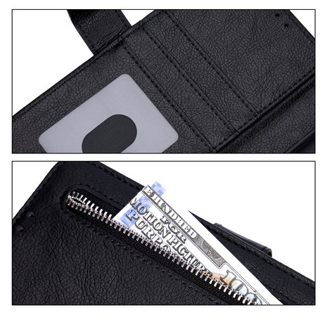 Samsung S21 Plus Zwart - HQ Rits Book