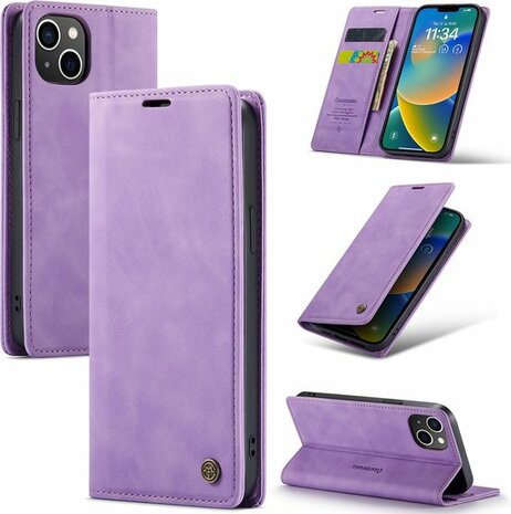 iPhone 14 Plus Bright Lila - Book Case