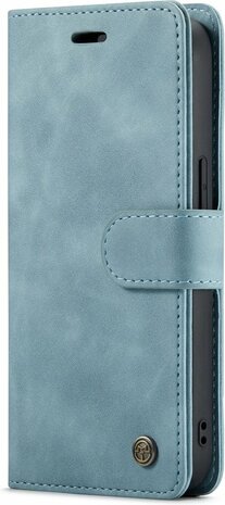 iPhone 14 Plus Aqua Blue - 2 in 1 Book Case