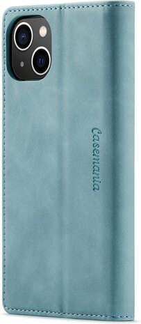 iPhone 12 Mini Aqua Blue - Book Case