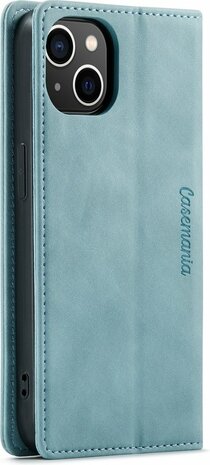 iPhone 12 Mini Aqua Blue - Book Case