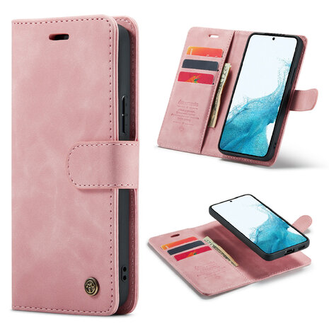 Samsung S21 Pale Pink - 2 in 1 Book Case