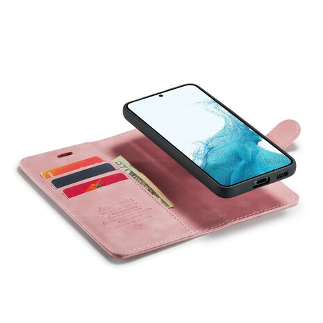 Samsung S21 Pale Pink - 2 in 1 Book Case