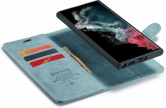 Samsung S22 Ultra Aqua Blue - 2 in 1 Book Case