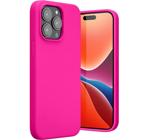 iPhone 14 Pro - Liquid Back Cover - Roze