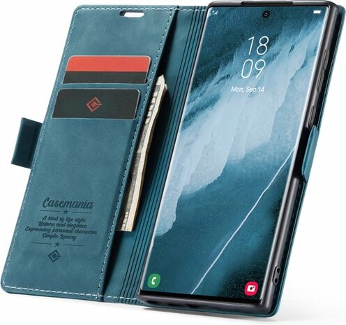 Samsung S22 Ultra Emerald Green - Book Case